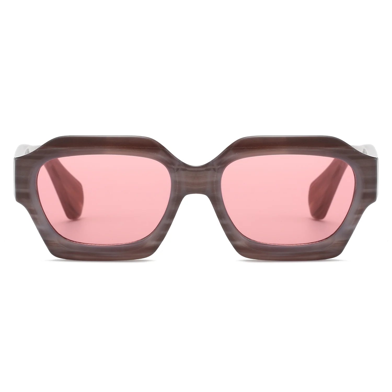 VP0064 - GEOMETRIC MODERN FASHION SQUARE SUNGLASSES