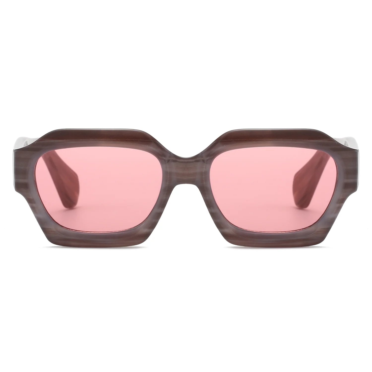 VP0064 - GEOMETRIC MODERN FASHION SQUARE SUNGLASSES