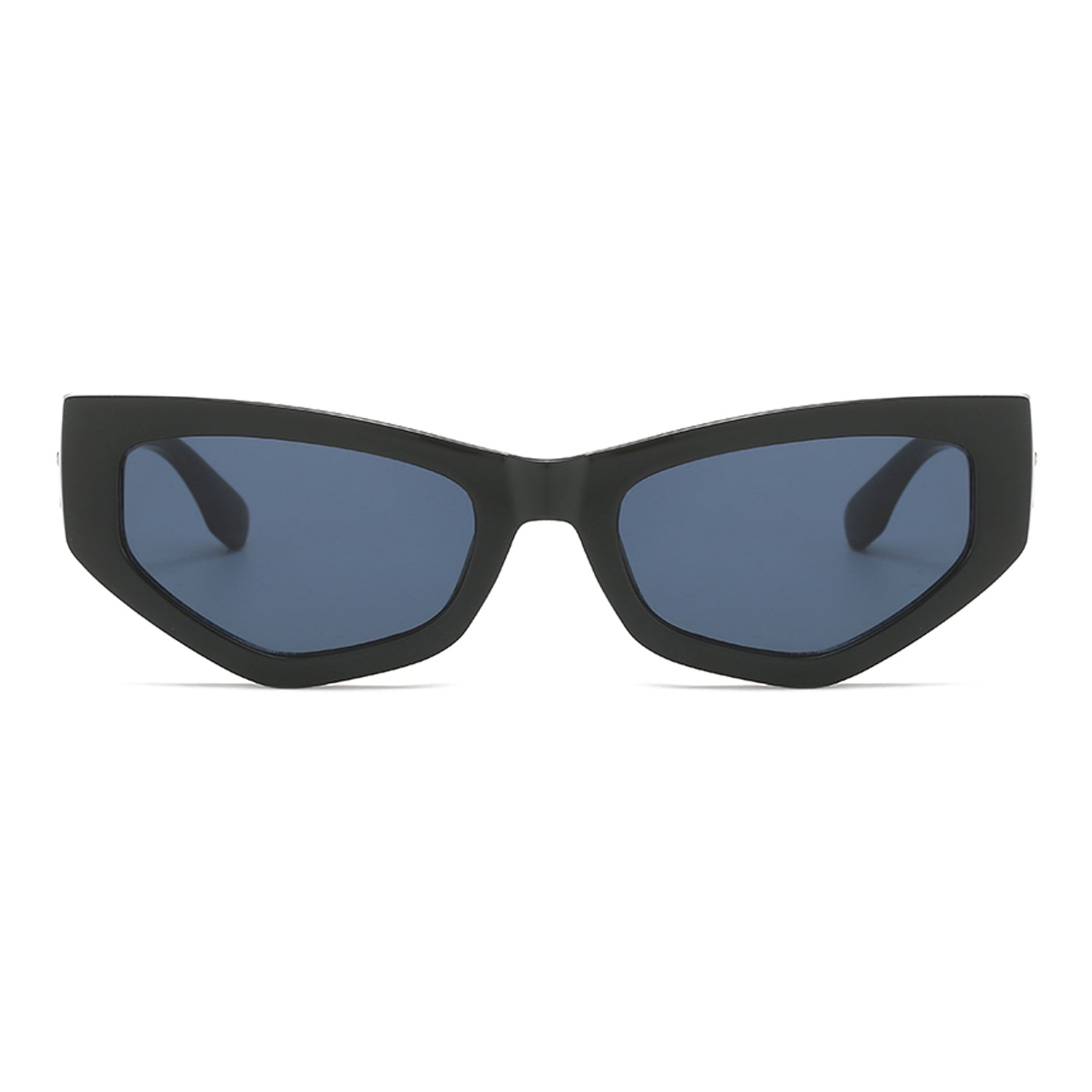 VP0074 - GEOMETRIC RECTANGLE RETRO FASHION CAT EYE SUNGLASSES