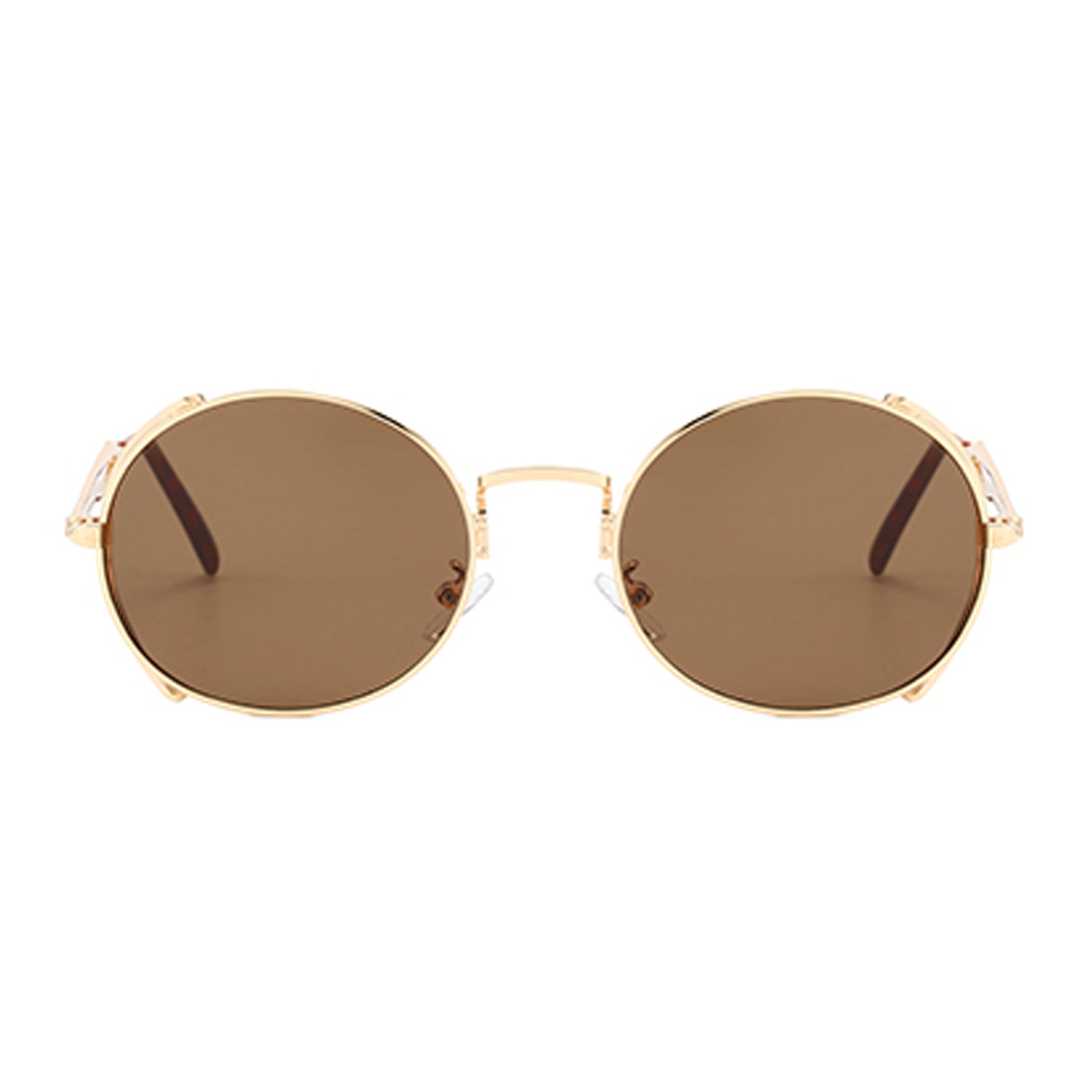 VP0136 - ROUND RETRO CIRCLE FASHION SUNGLASSES