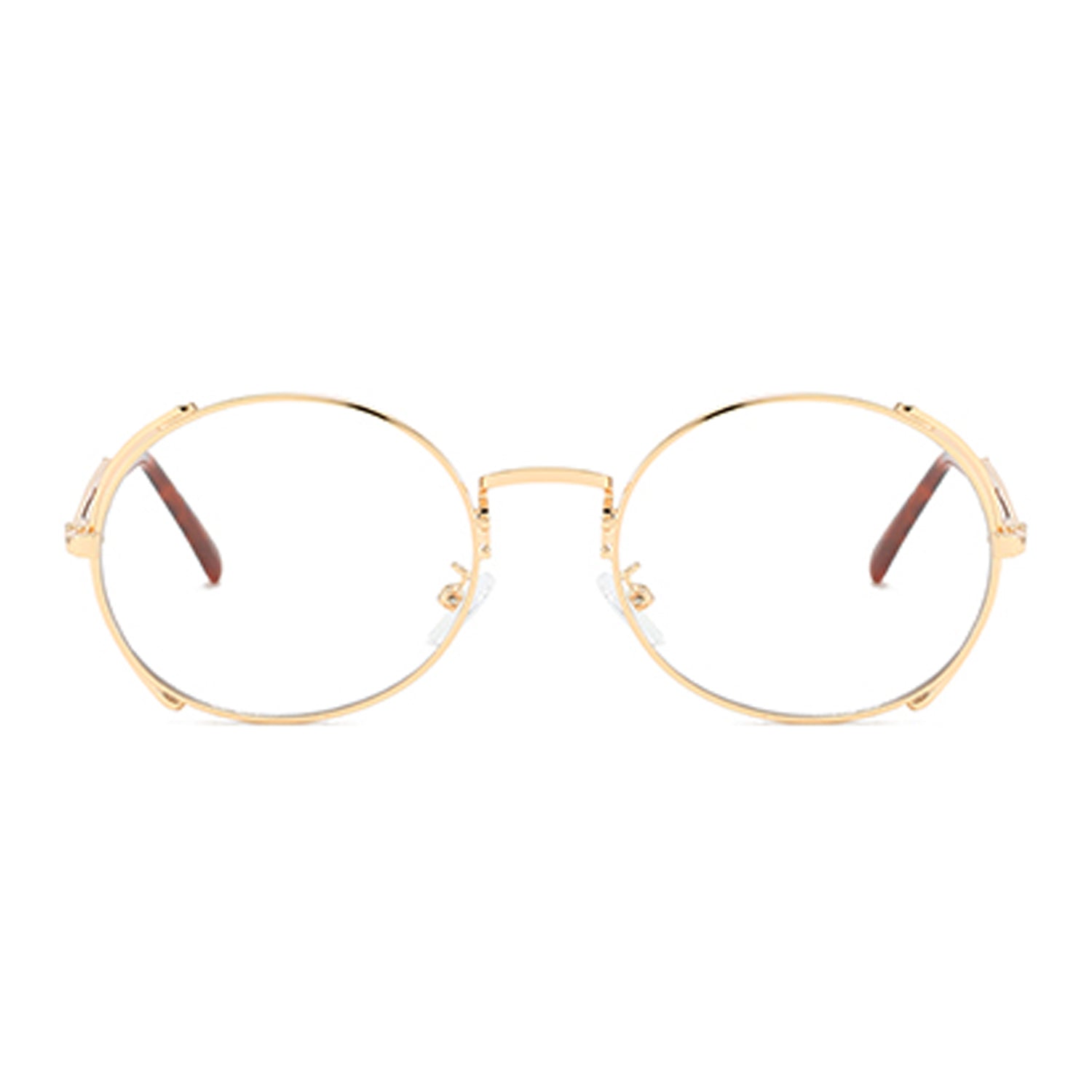 VP0136 - ROUND RETRO CIRCLE FASHION SUNGLASSES