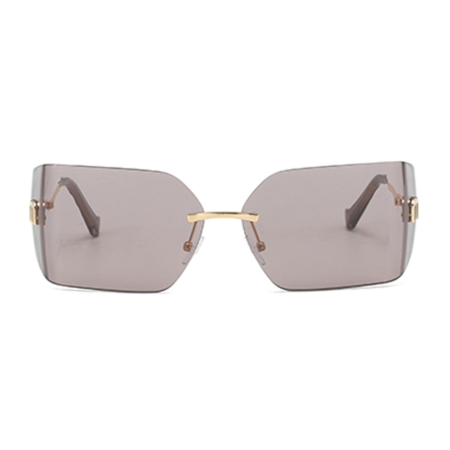 VP0146 - RETRO SQUARE TINTED FASHION SUNGLASSES