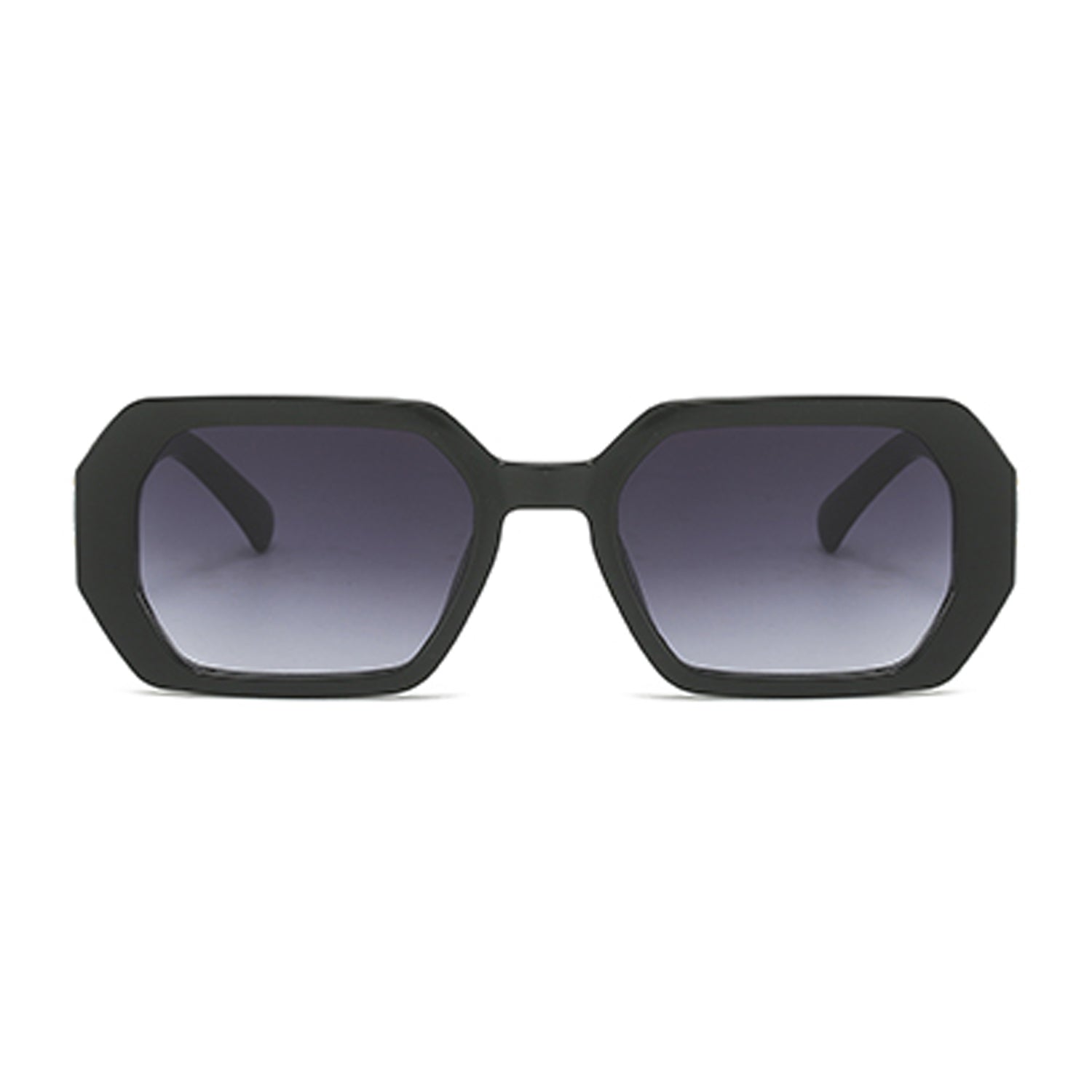 VP0176 - RECTANGLE RETRO FLAT TOP SQUARE SUNGLASSES