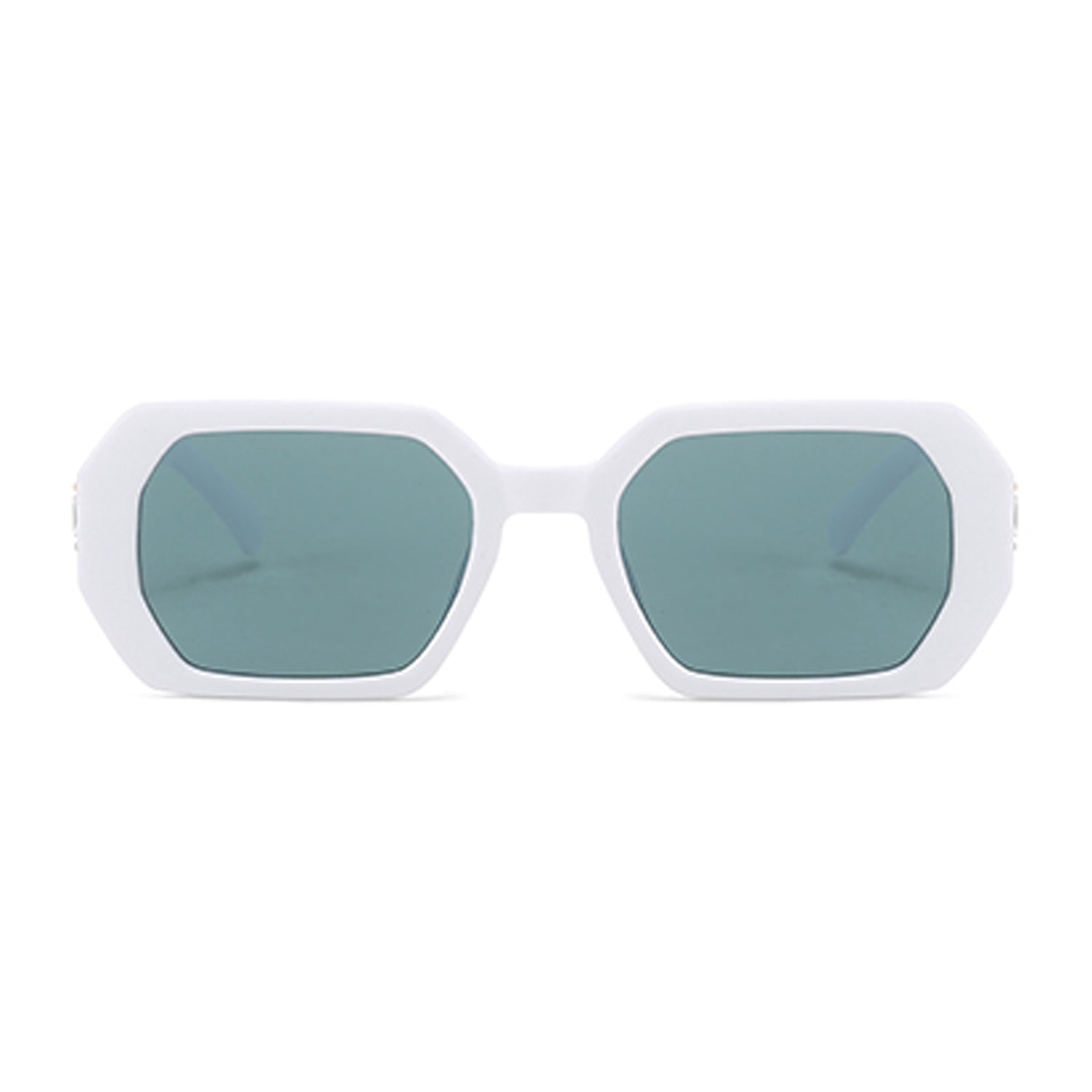 VP0176 - RECTANGLE RETRO FLAT TOP SQUARE SUNGLASSES