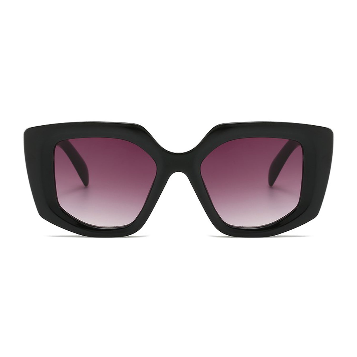 VP1024 - GEOMETRIC RECTANGLE RETRO FASHION SUNGLASSES