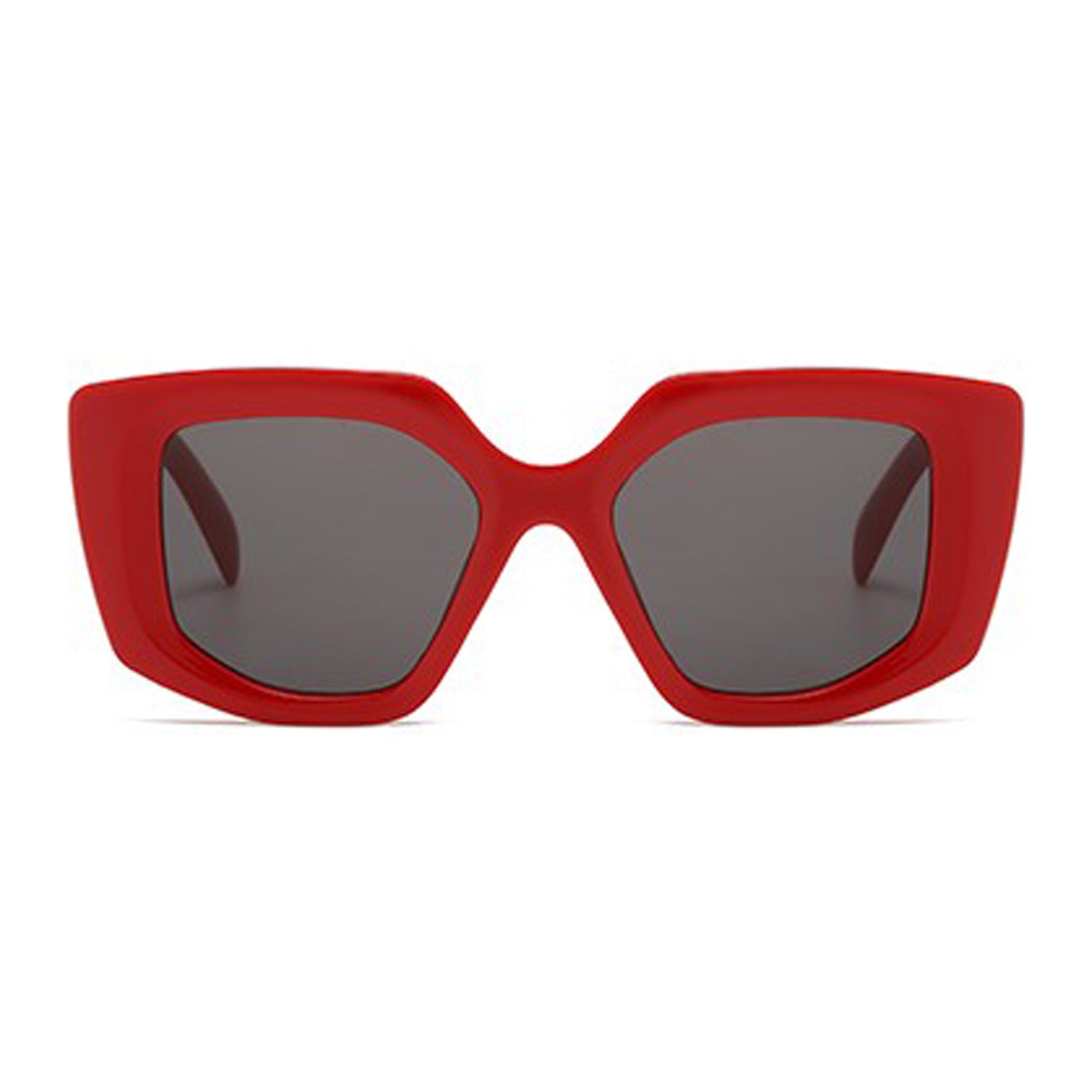 VP1024 - GEOMETRIC RECTANGLE RETRO FASHION SUNGLASSES