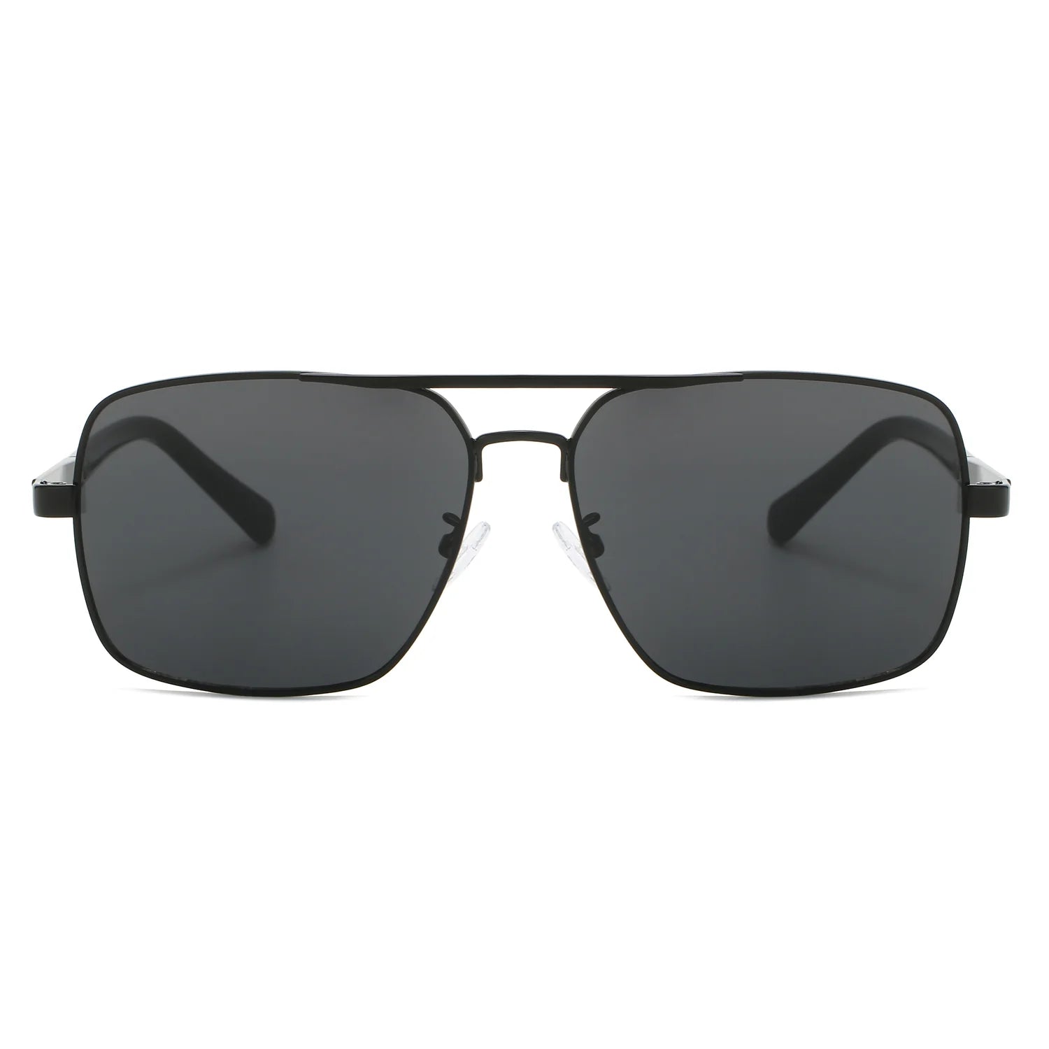 VP1172 - SQUARE FLAT TOP TINTED BROW-BAR FASHION SUNGLASSES