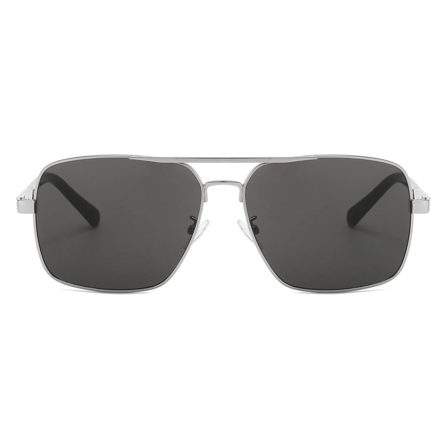 VP1172 - SQUARE FLAT TOP TINTED BROW-BAR FASHION SUNGLASSES