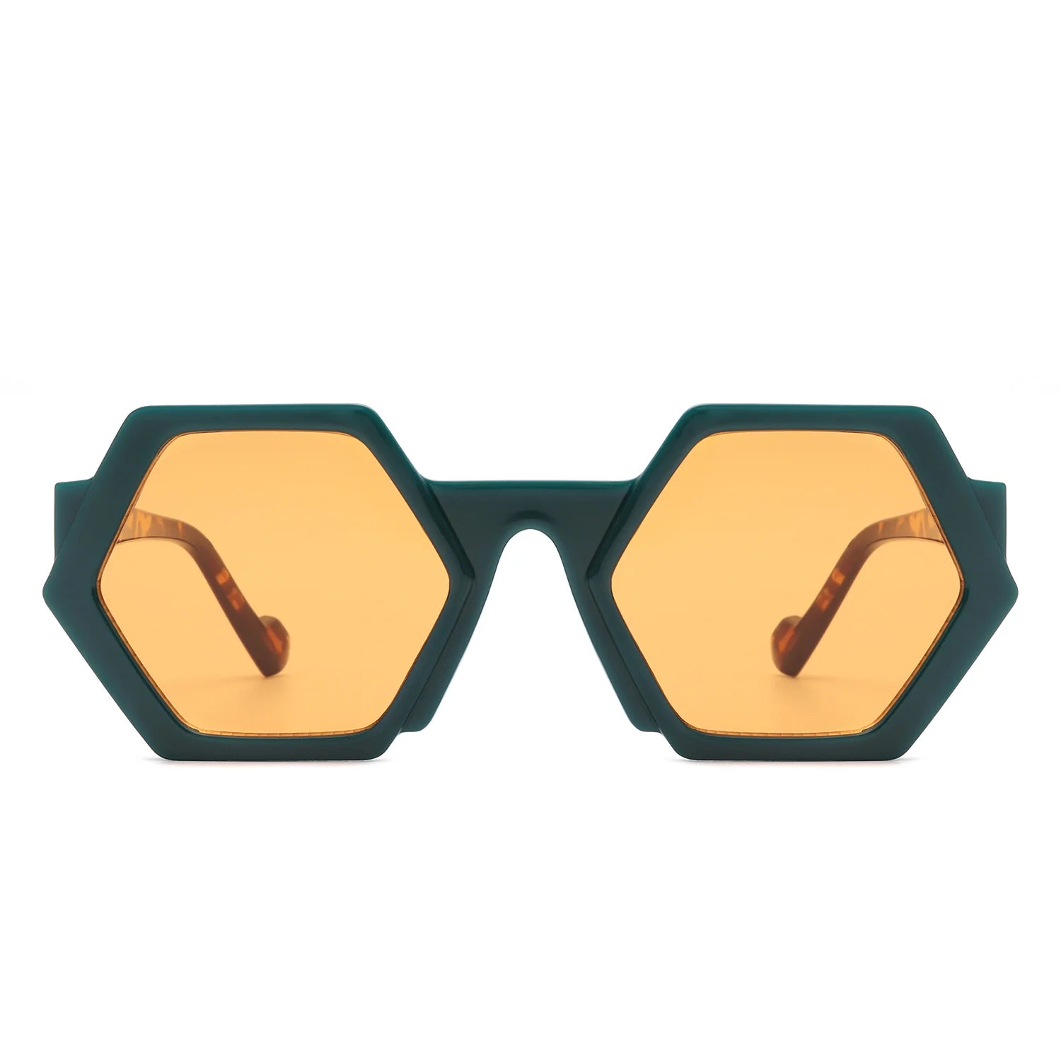 VR1209 - GEOMETRIC ROUND IRREGULAR TINTED SUNGLASSES