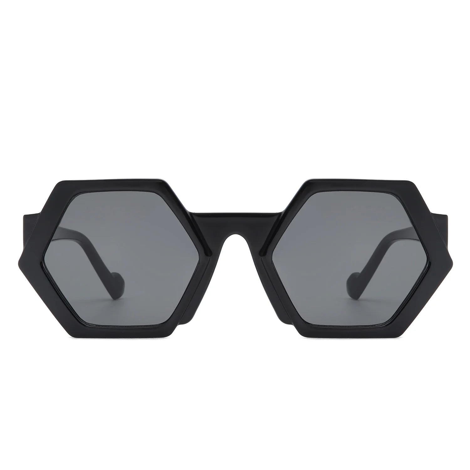 VR1209 - GEOMETRIC ROUND IRREGULAR TINTED SUNGLASSES