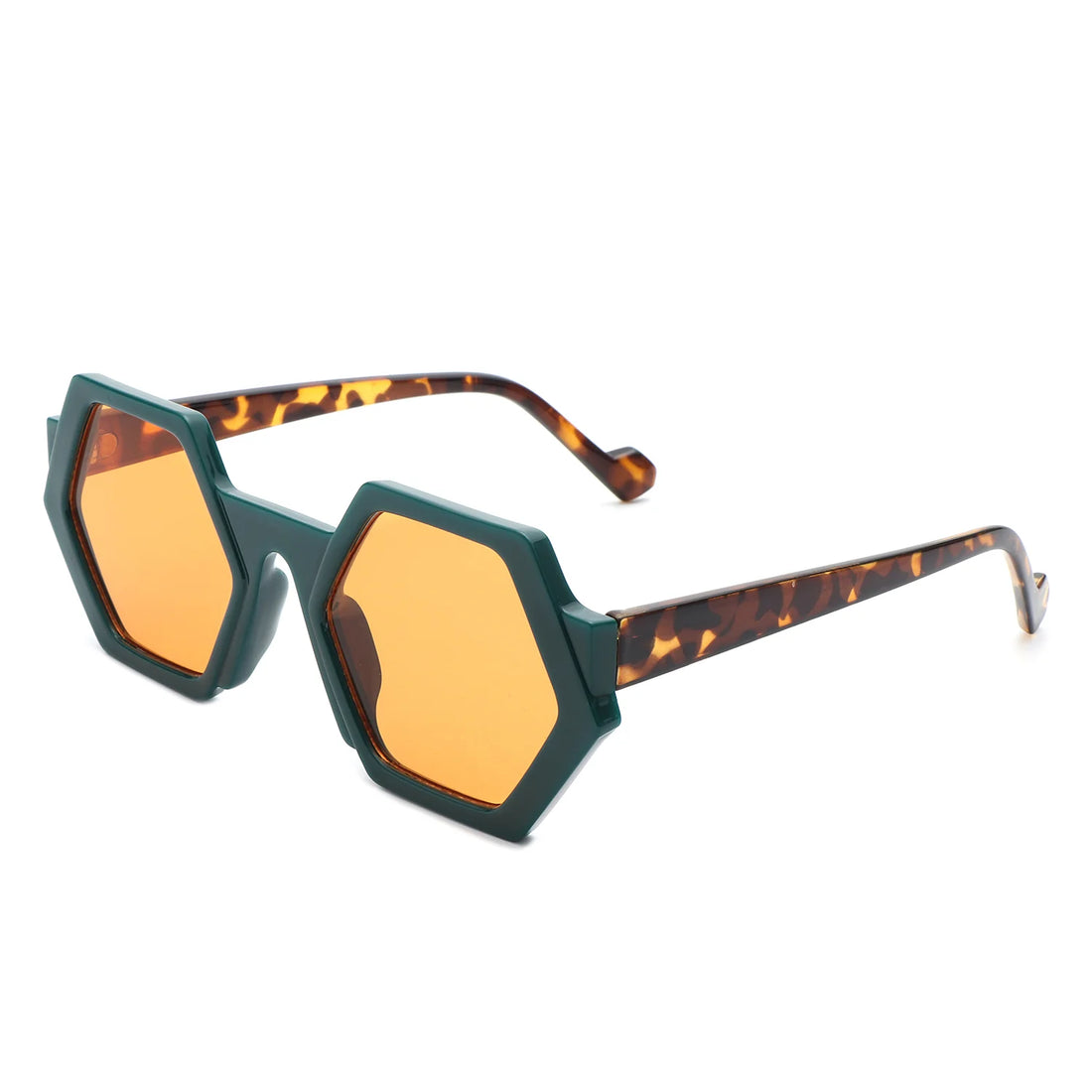 VR1209 - GEOMETRIC ROUND IRREGULAR TINTED SUNGLASSES