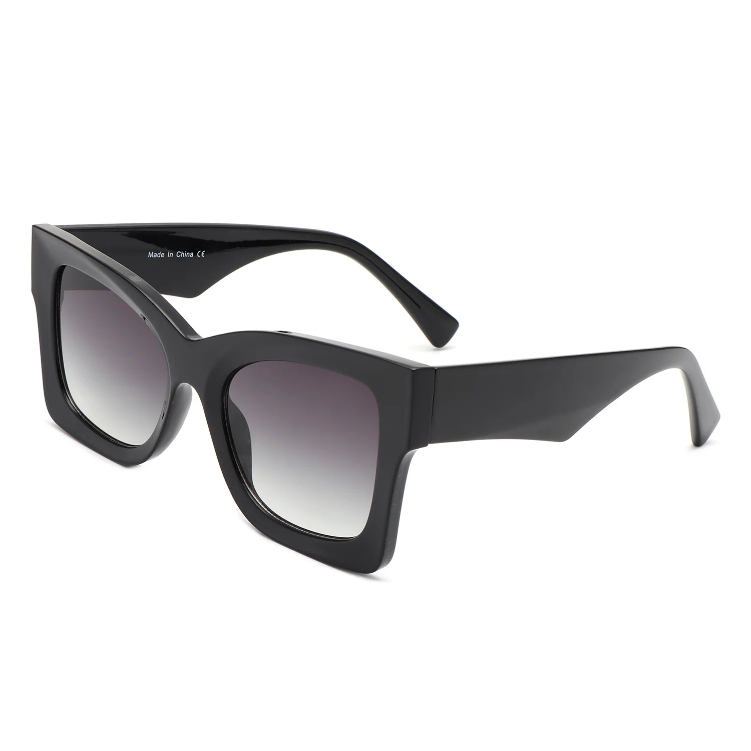VR1240 - RETRO SQUARE FASHION CAT EYE WOMEN SUNGLASSES