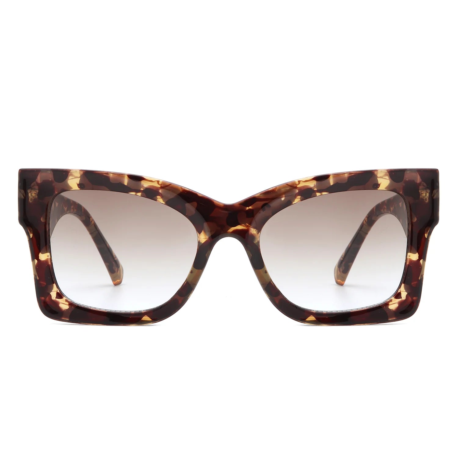 VR1240 - RETRO SQUARE FASHION CAT EYE WOMEN SUNGLASSES