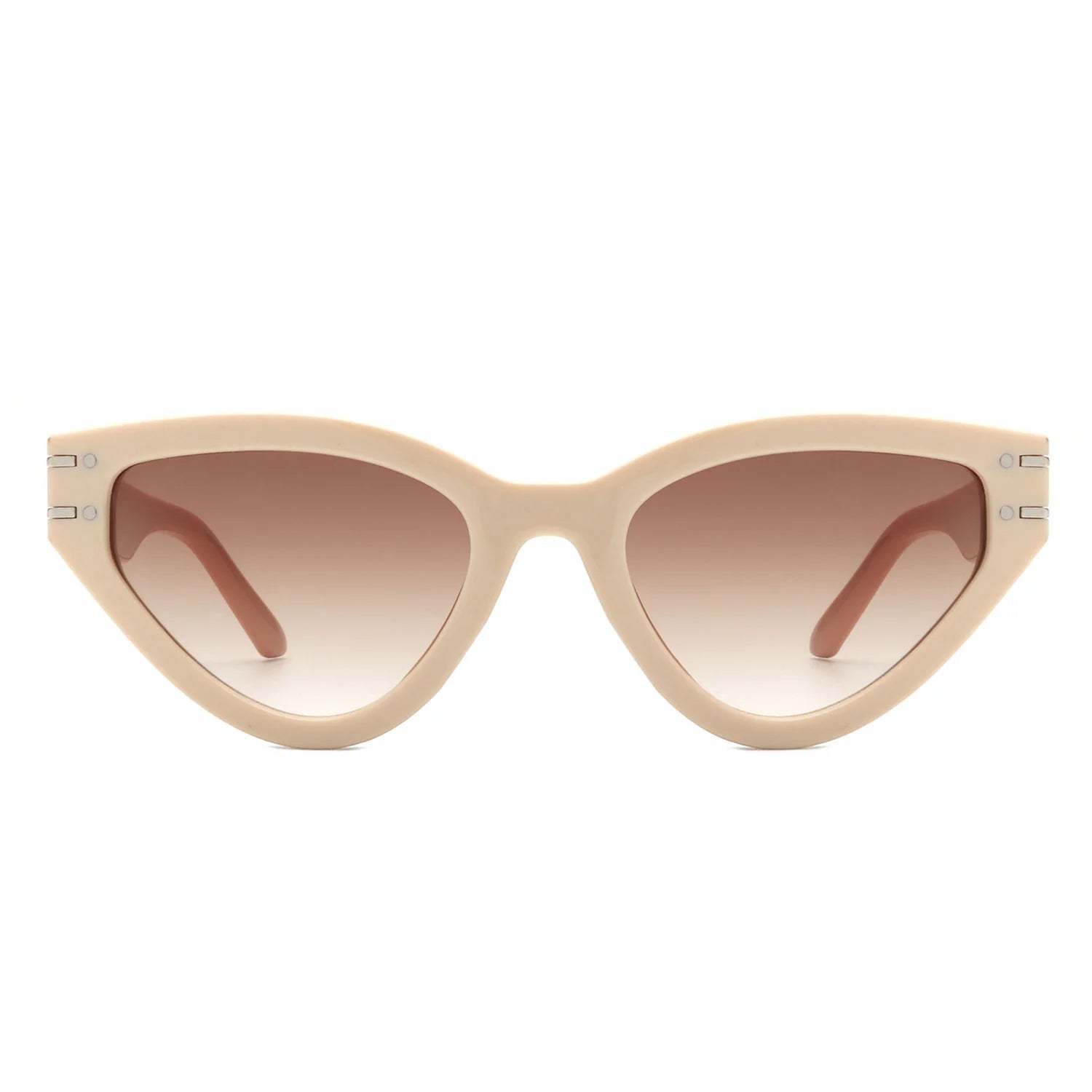 VR1264 - CHIC FASHION TRIANGLE RETRO CAT EYE SUNGLASSES