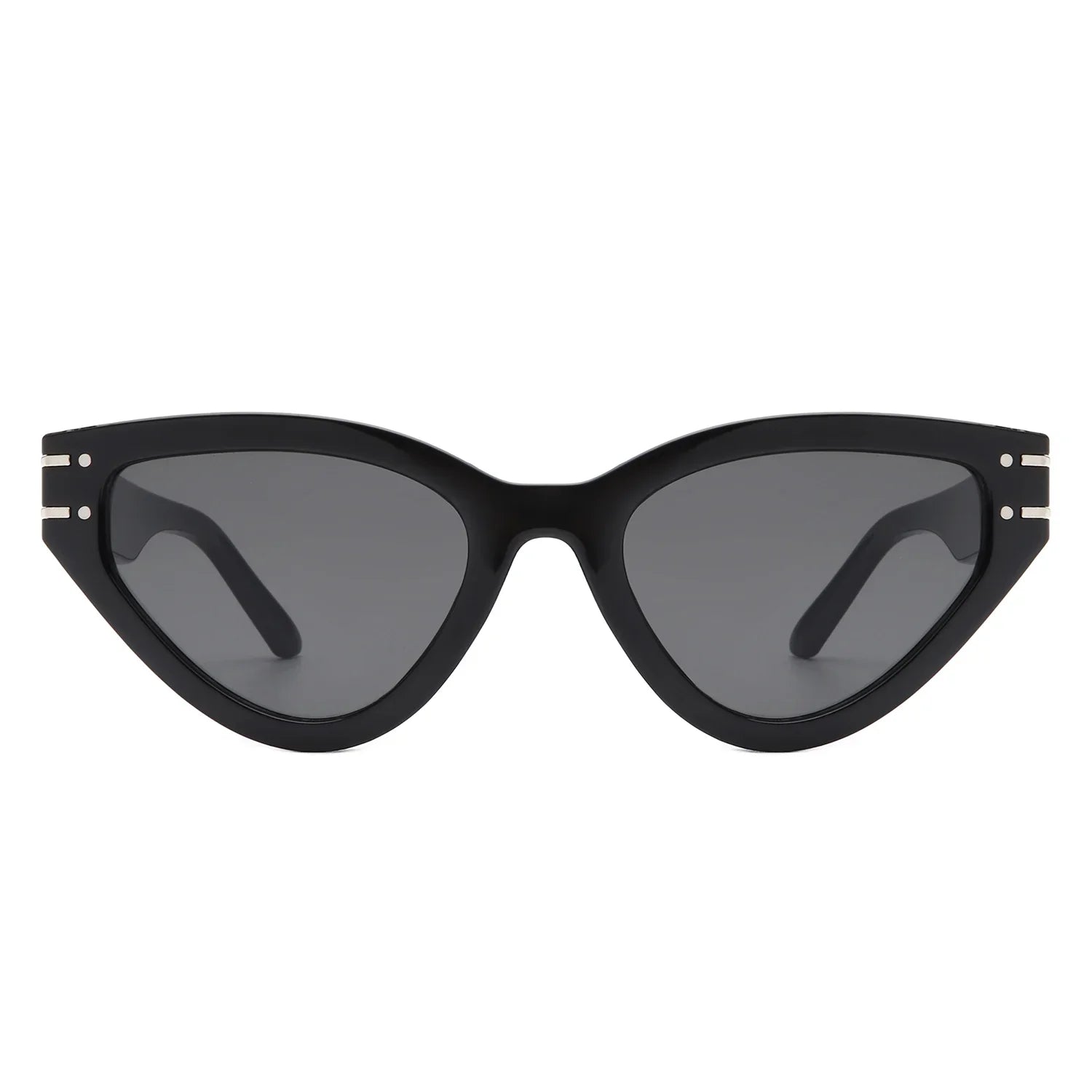 VR1264 - CHIC FASHION TRIANGLE RETRO CAT EYE SUNGLASSES