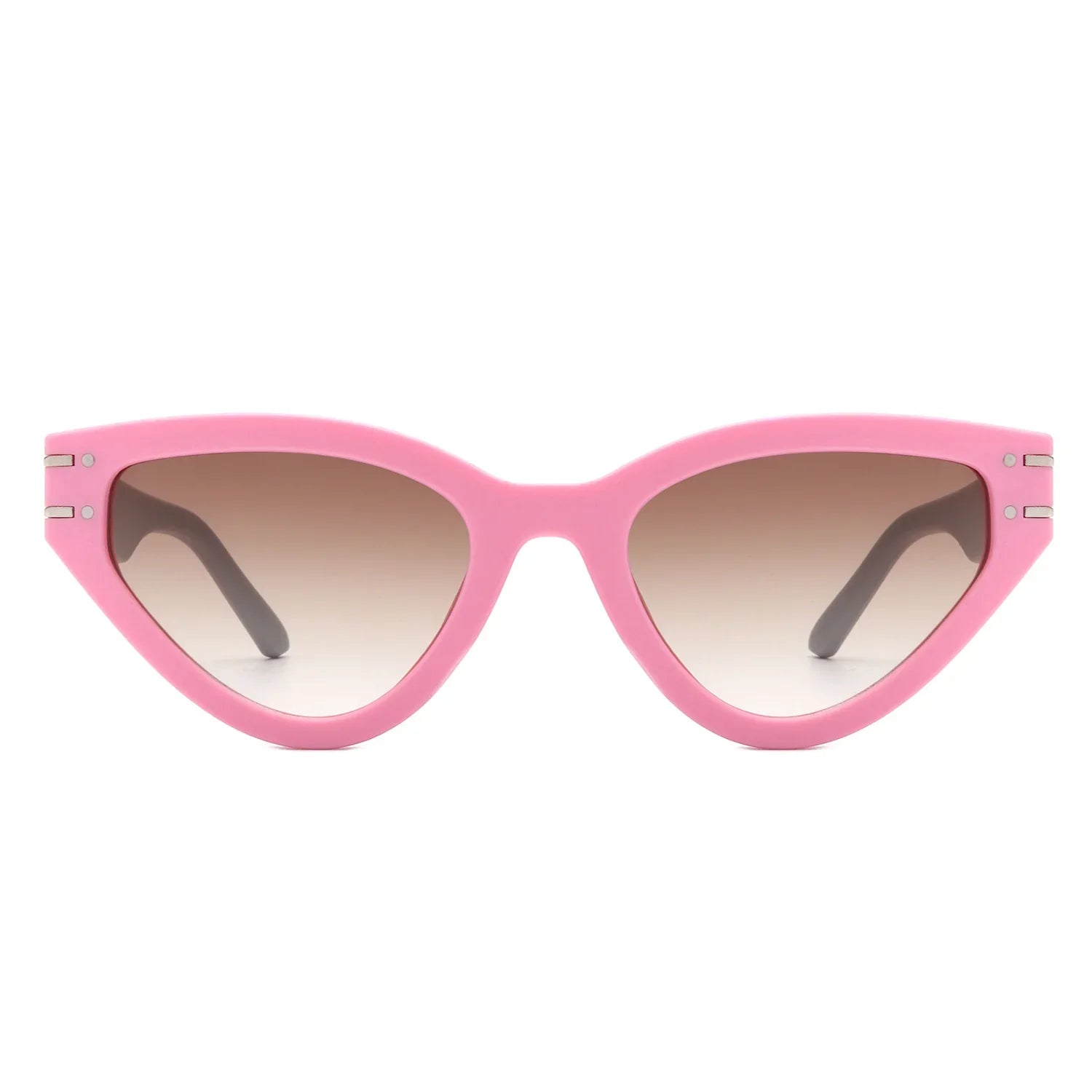 VR1264 - CHIC FASHION TRIANGLE RETRO CAT EYE SUNGLASSES