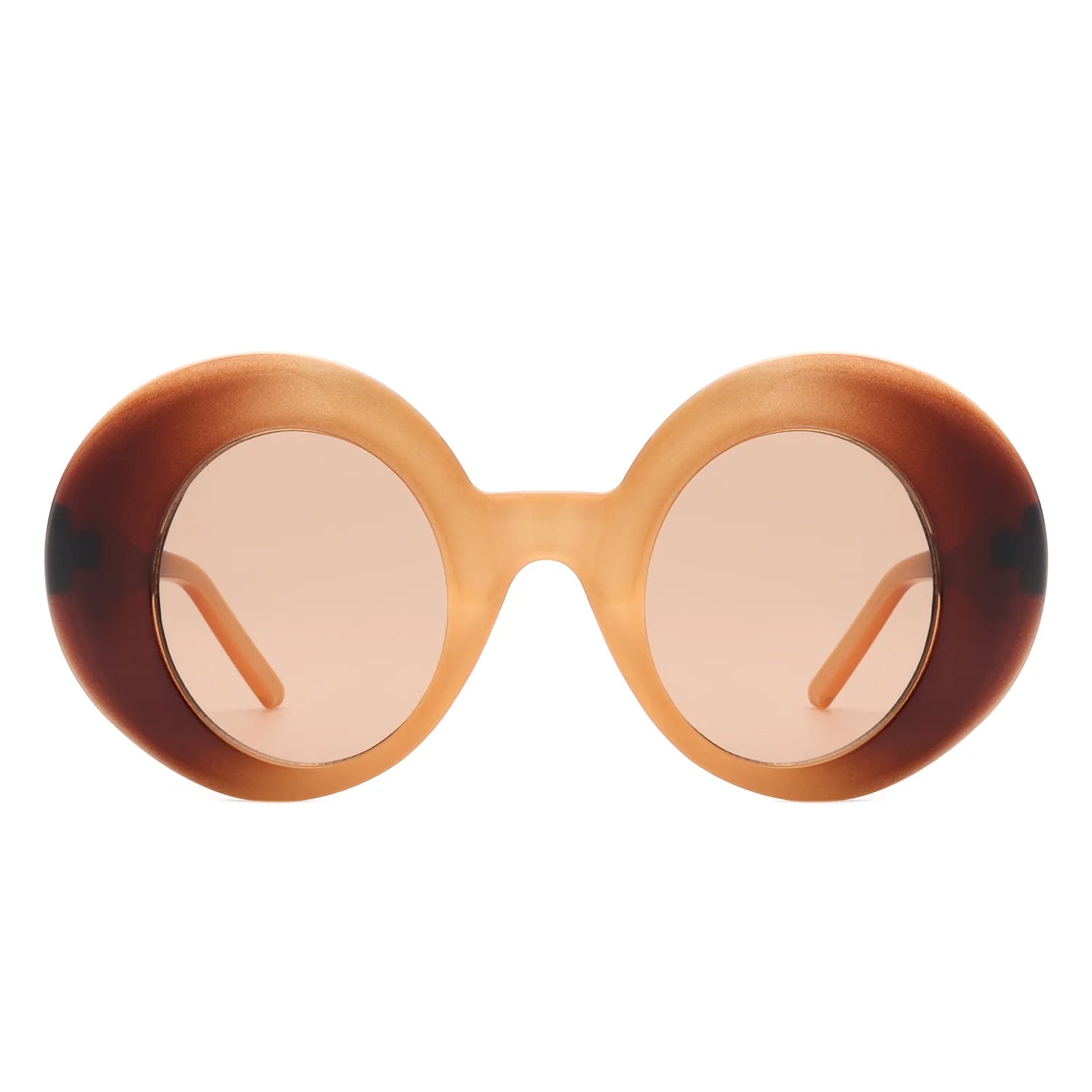 VR1267 - OVERSIZE RETRO ROUND SUNGLASSES