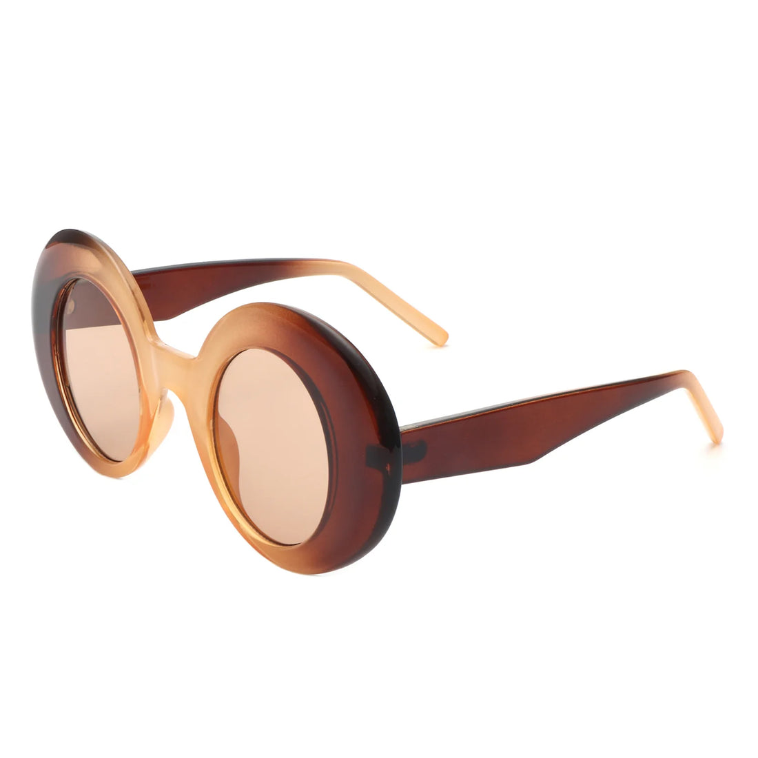 VR1267 - OVERSIZE RETRO ROUND SUNGLASSES