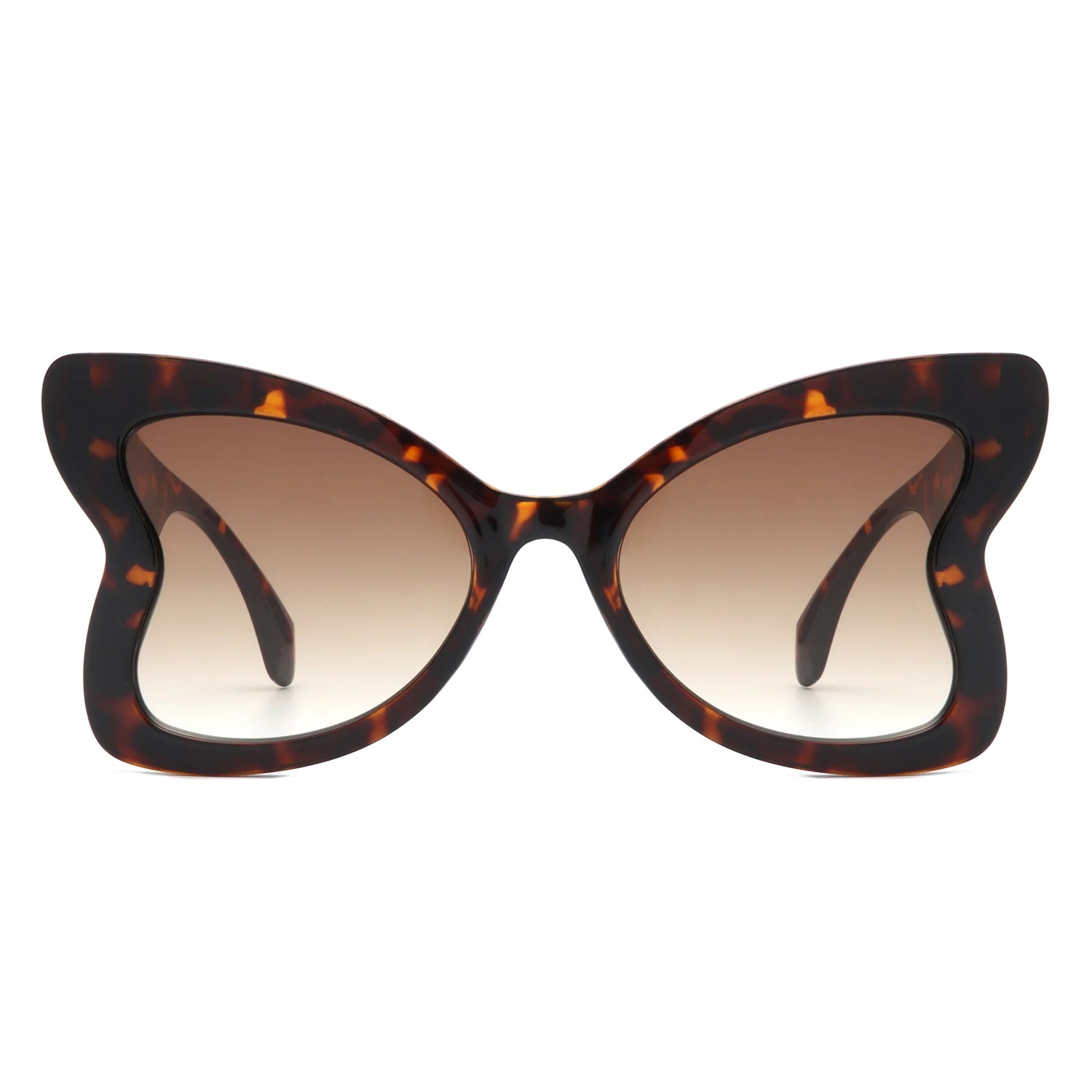 VR1284 - OVERSIZE BUTTERFLY SHAPE FASHION CAT EYE SUNGLASSES