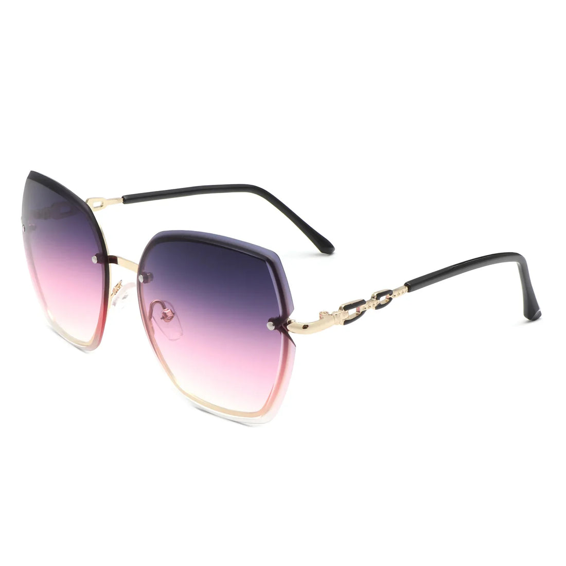 VR2066 - OVERSIZE CHIC SQUARE FASHION SUNGLASSES