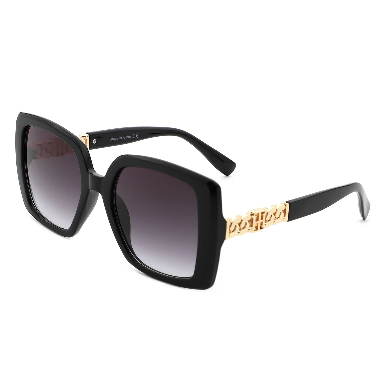 VR2139 - OVERSIZE FLAT TOP SQUARE WOMEN FASHION SUNGLASSES