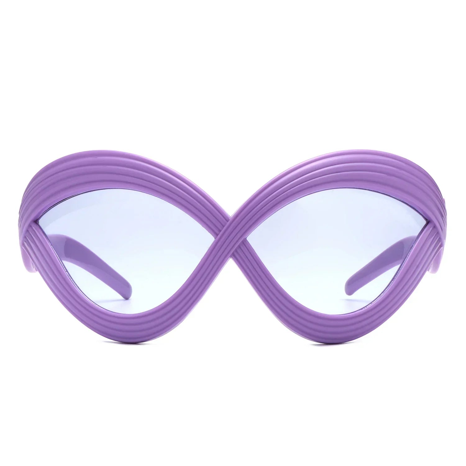 VR2159 - OVERSIZE IRREGULAR ROUND SUNGLASSES