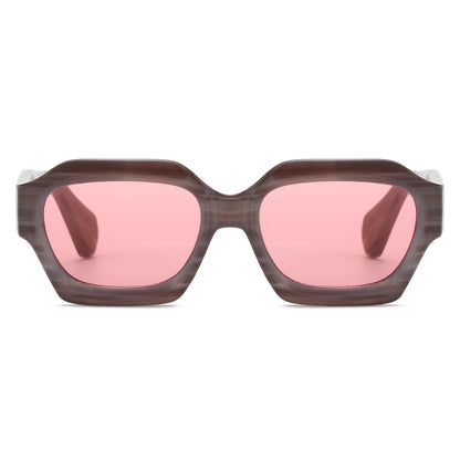 VP0064 - GEOMETRIC MODERN FASHION SQUARE SUNGLASSES
