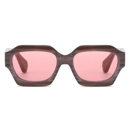 VP0064 - GEOMETRIC MODERN FASHION SQUARE SUNGLASSES