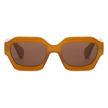 VP0064 - GEOMETRIC MODERN FASHION SQUARE SUNGLASSES