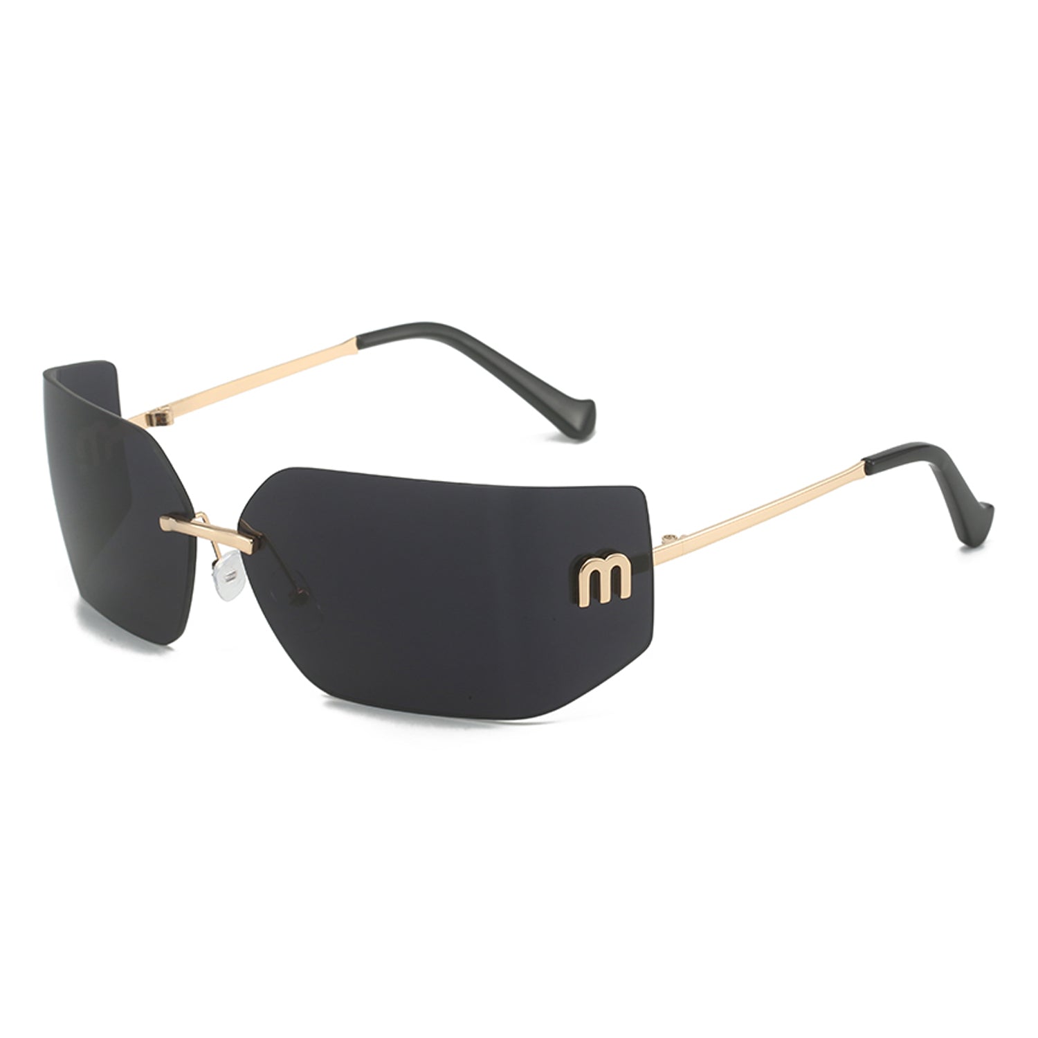 VP0146 - RETRO SQUARE TINTED FASHION SUNGLASSES