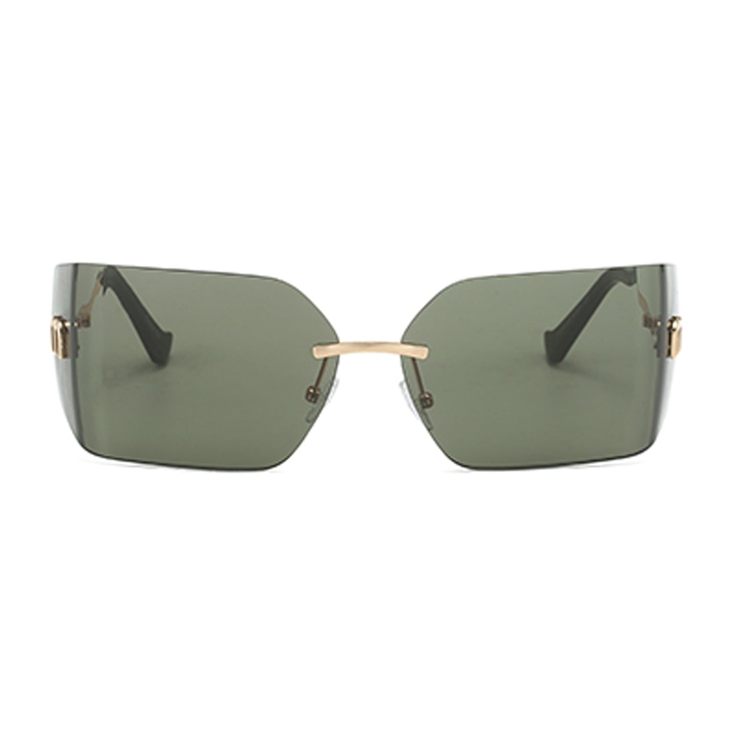 VP0146 - RETRO SQUARE TINTED FASHION SUNGLASSES