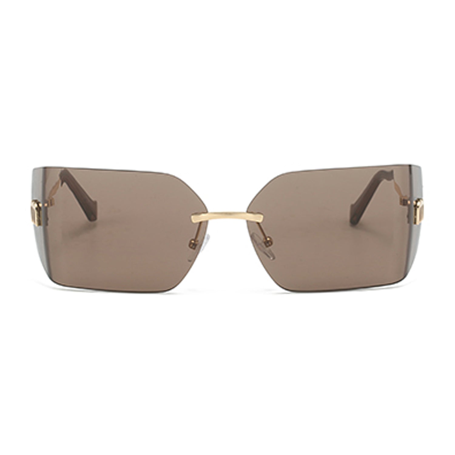 VP0146 - RETRO SQUARE TINTED FASHION SUNGLASSES