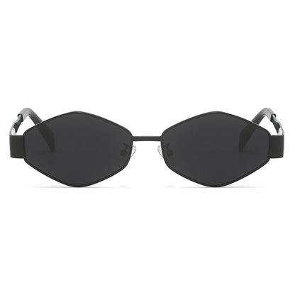 VP0174 - GEOMETRIC RECTANGLE RETRO FASHION SUNGLASSES