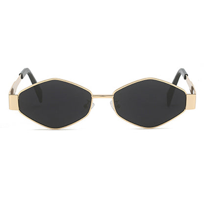 VP0174 - GEOMETRIC RECTANGLE RETRO FASHION SUNGLASSES