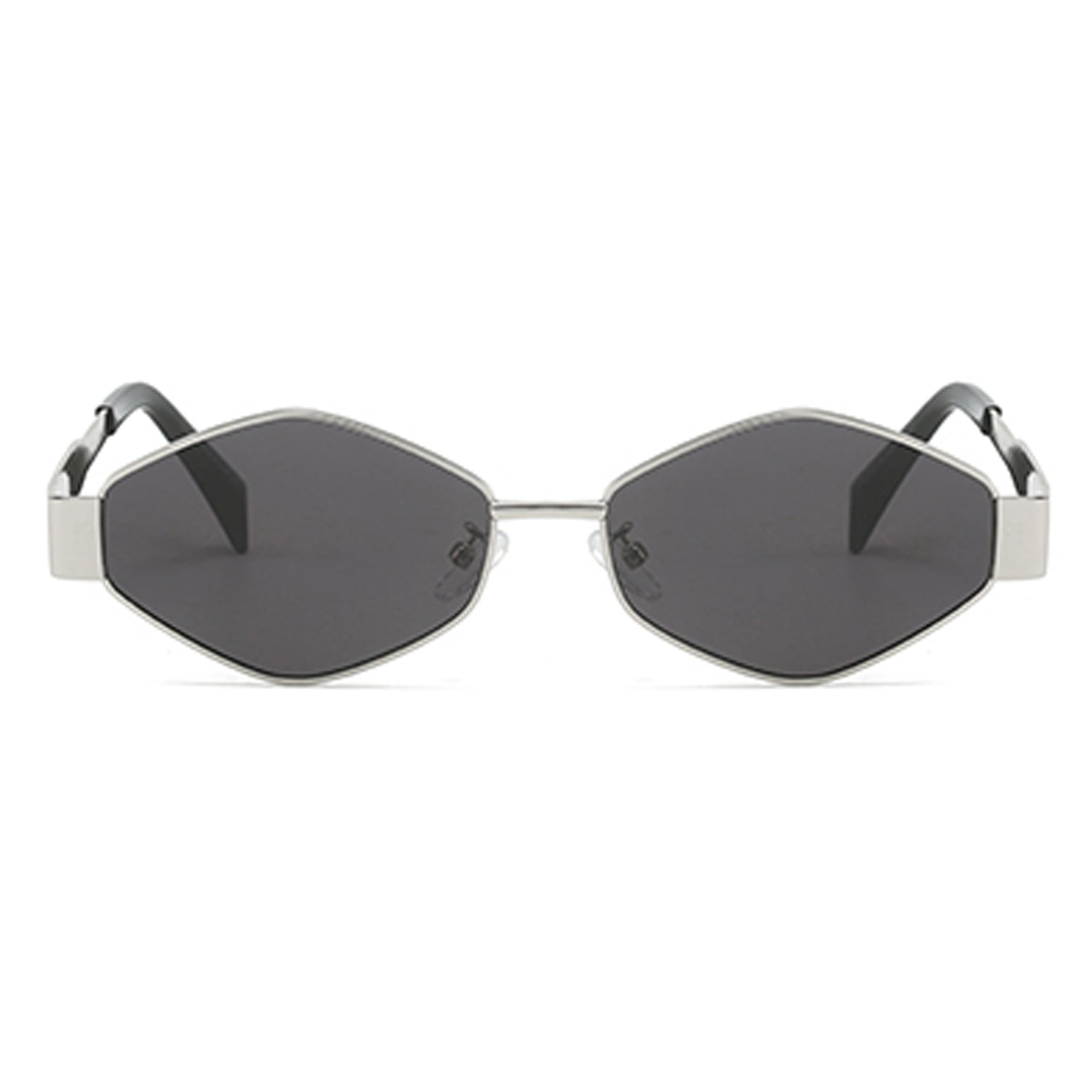 VP0174 - GEOMETRIC RECTANGLE RETRO FASHION SUNGLASSES