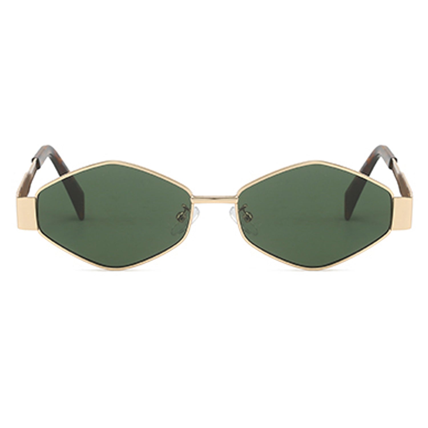 VP0174 - GEOMETRIC RECTANGLE RETRO FASHION SUNGLASSES