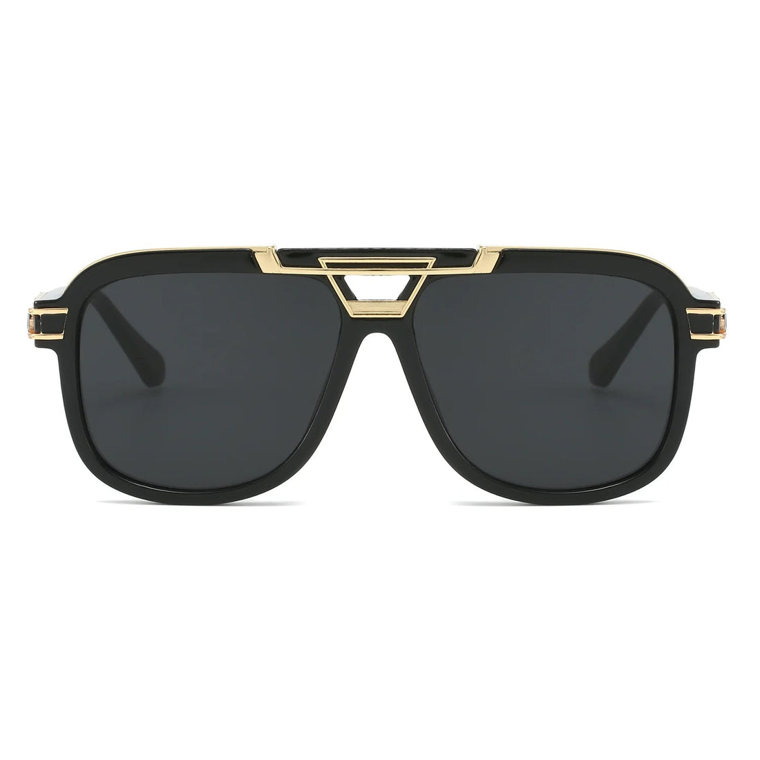 VP1034 - FLAT TOP RETRO SQUARE VINTAGE AVIATOR SUNGLASSES