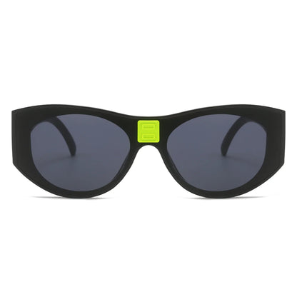 VP1038 - RETRO CHIC OVAL FASHION SUNGLASSES