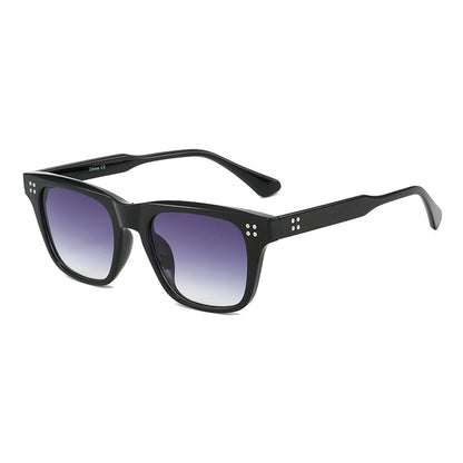 VP1064 - SQUARE CLASSIC HORN RIMMED TINTED FLAT TOP SUNGLASSES