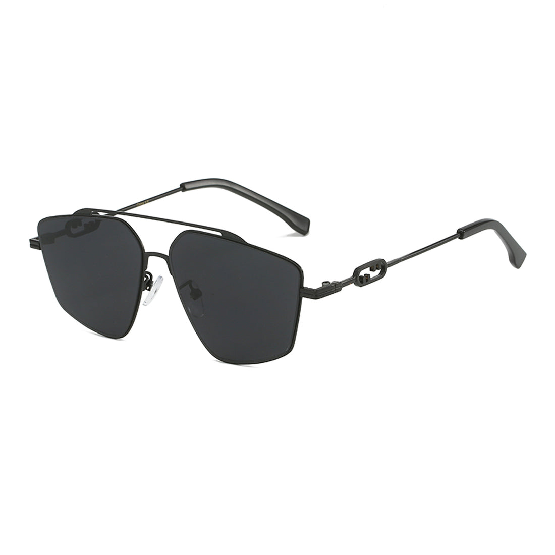 VP1122 - RETRO SQUARE BROW-BAR FASHION SUNGLASSES