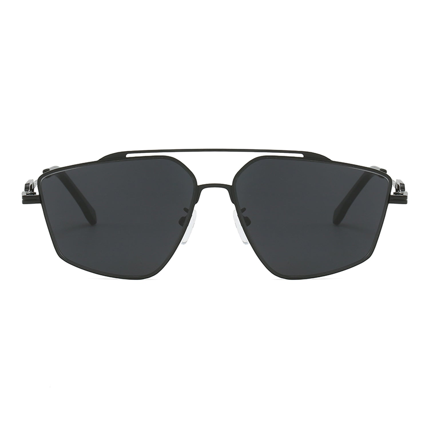 VP1122 - RETRO SQUARE BROW-BAR FASHION SUNGLASSES