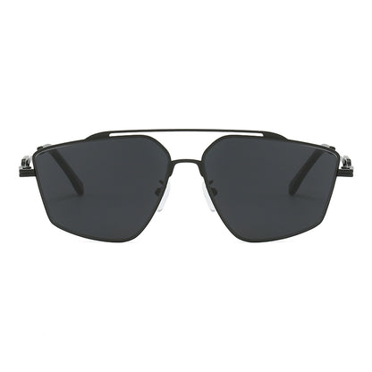 VP1122 - RETRO SQUARE BROW-BAR FASHION SUNGLASSES