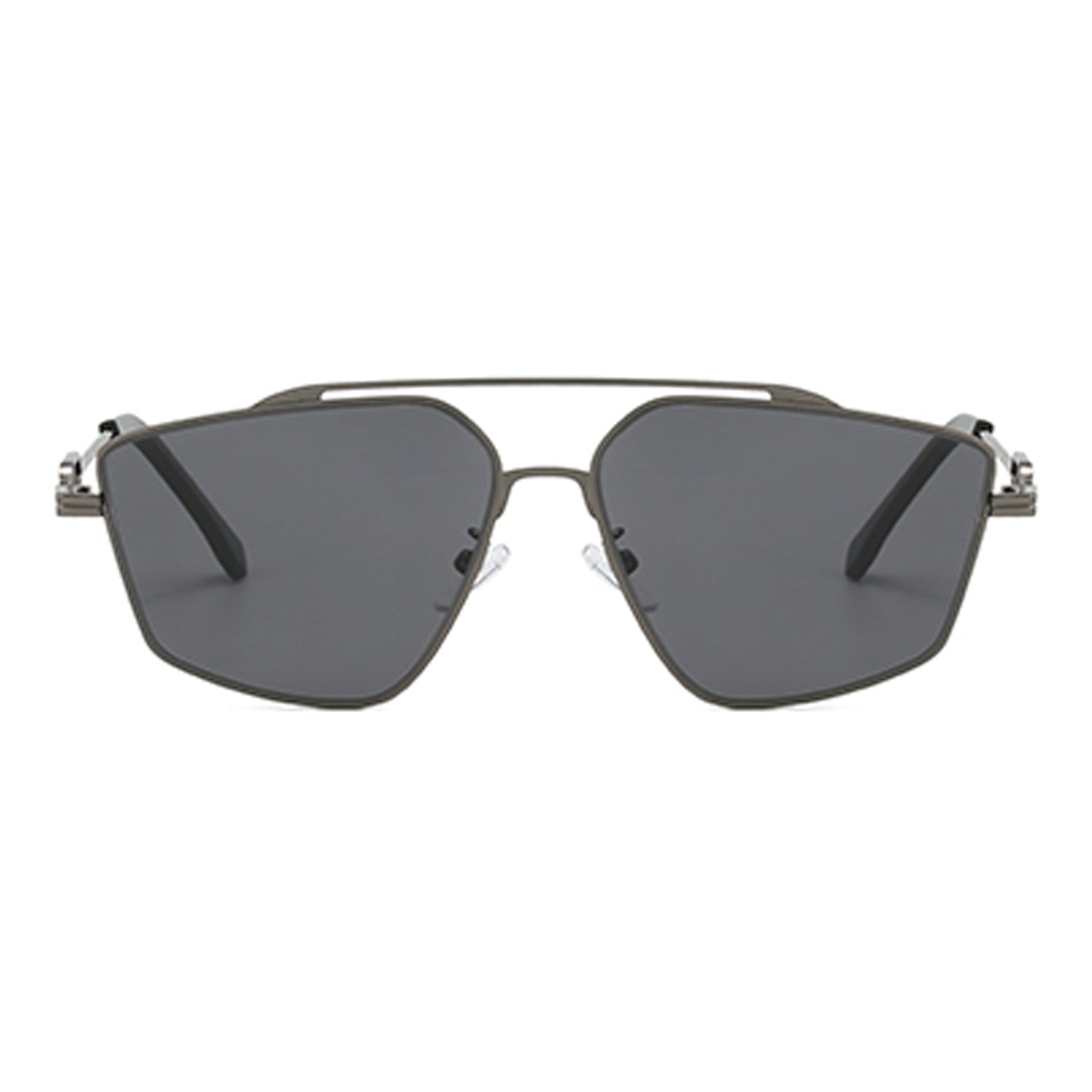 VP1122 - RETRO SQUARE BROW-BAR FASHION SUNGLASSES