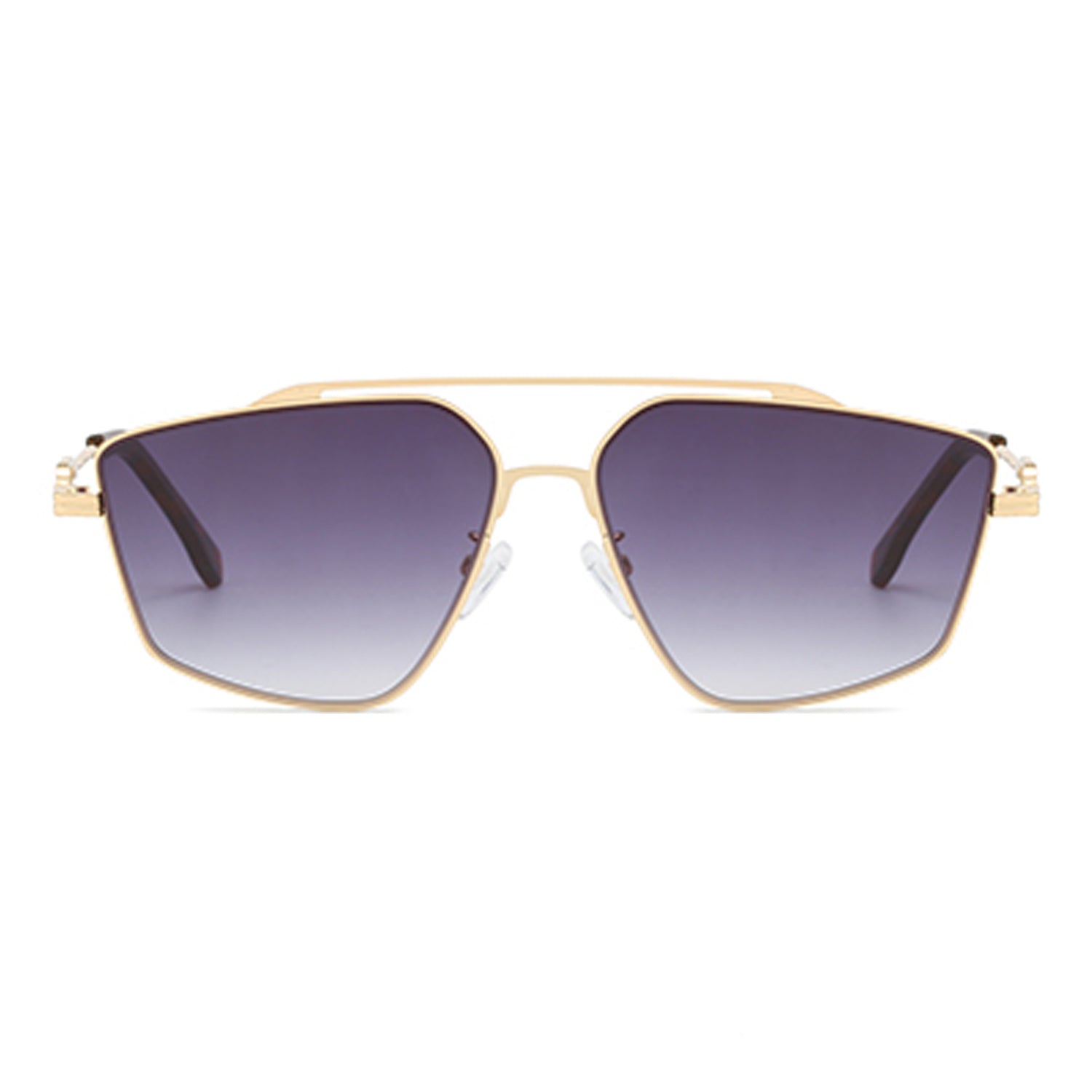 VP1122 - RETRO SQUARE BROW-BAR FASHION SUNGLASSES