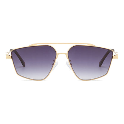 VP1122 - RETRO SQUARE BROW-BAR FASHION SUNGLASSES