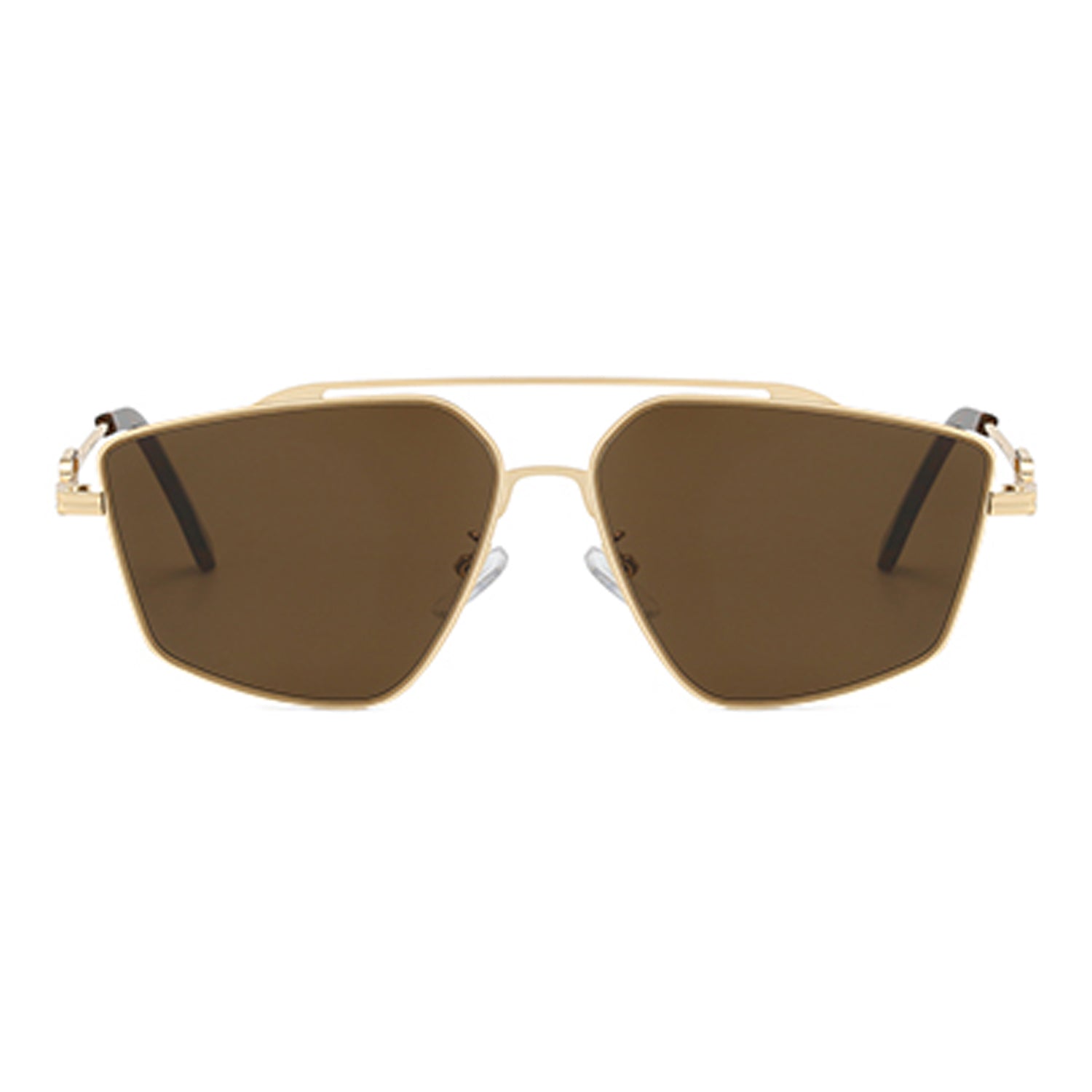 VP1122 - RETRO SQUARE BROW-BAR FASHION SUNGLASSES