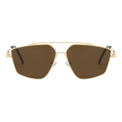 VP1122 - RETRO SQUARE BROW-BAR FASHION SUNGLASSES