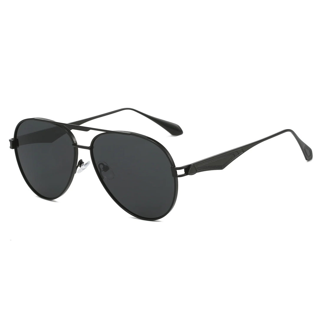 VP1158 - CLASSIC FASHION PILOT BROW-BAR TINTED AVIATOR SUNGLASSES