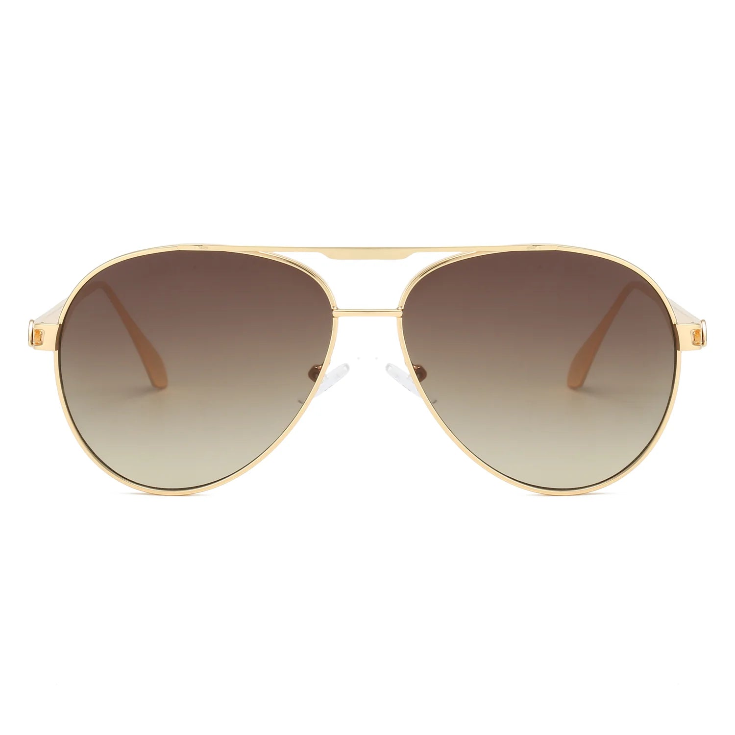 VP1158 - CLASSIC FASHION PILOT BROW-BAR TINTED AVIATOR SUNGLASSES