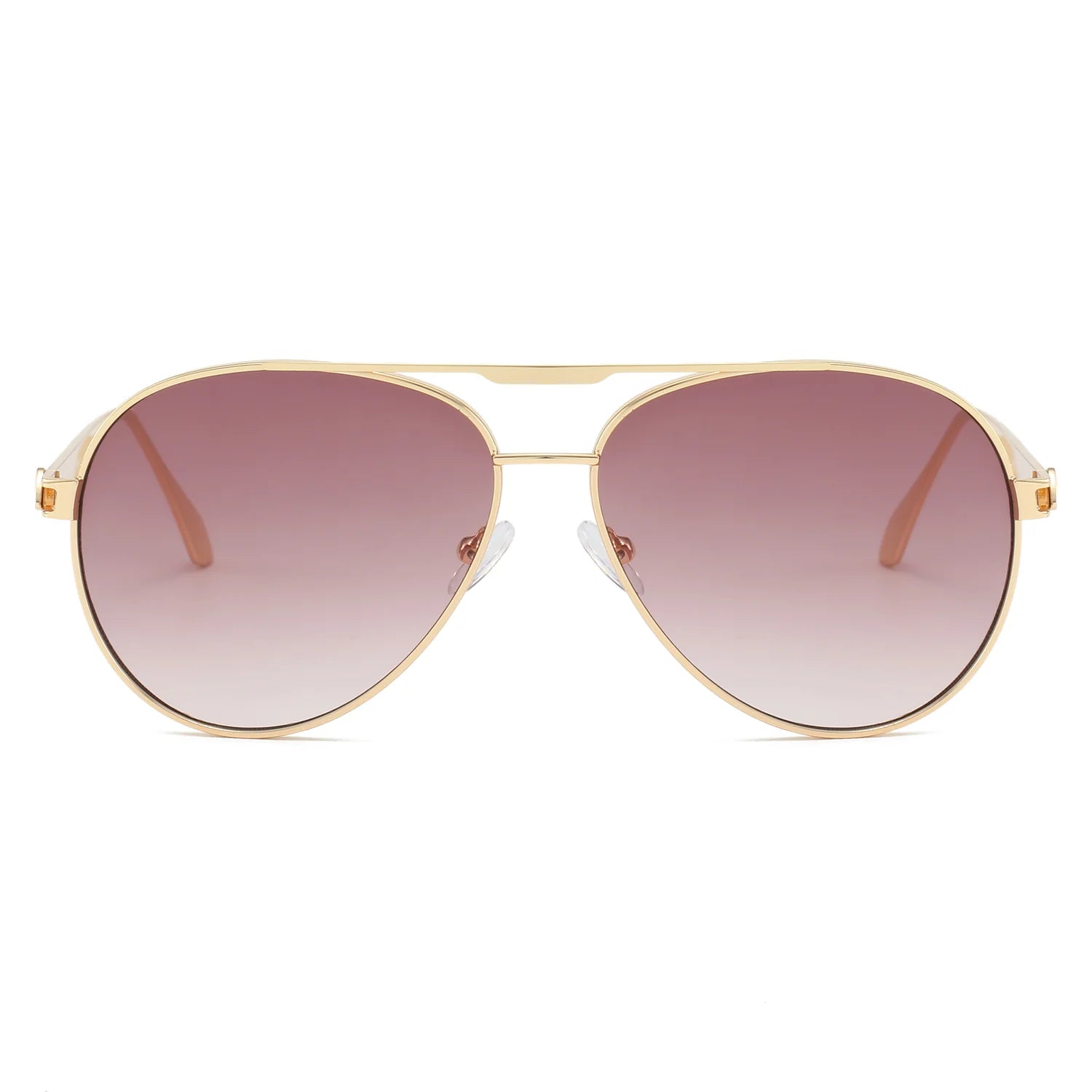 VP1158 - CLASSIC FASHION PILOT BROW-BAR TINTED AVIATOR SUNGLASSES